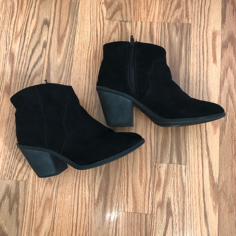 Black booties